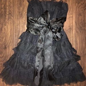 Short Black Lace Dress